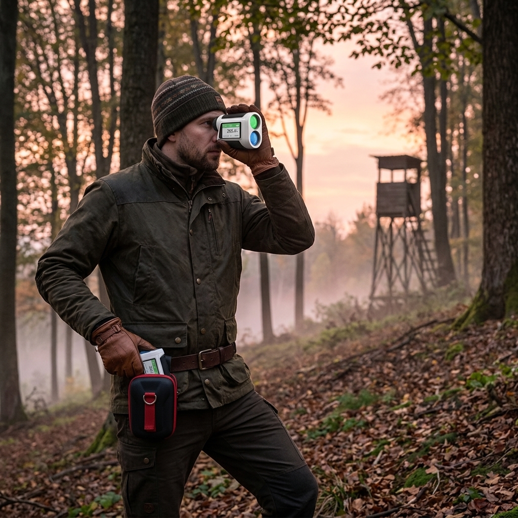 Dawn Distance Check In The Woods