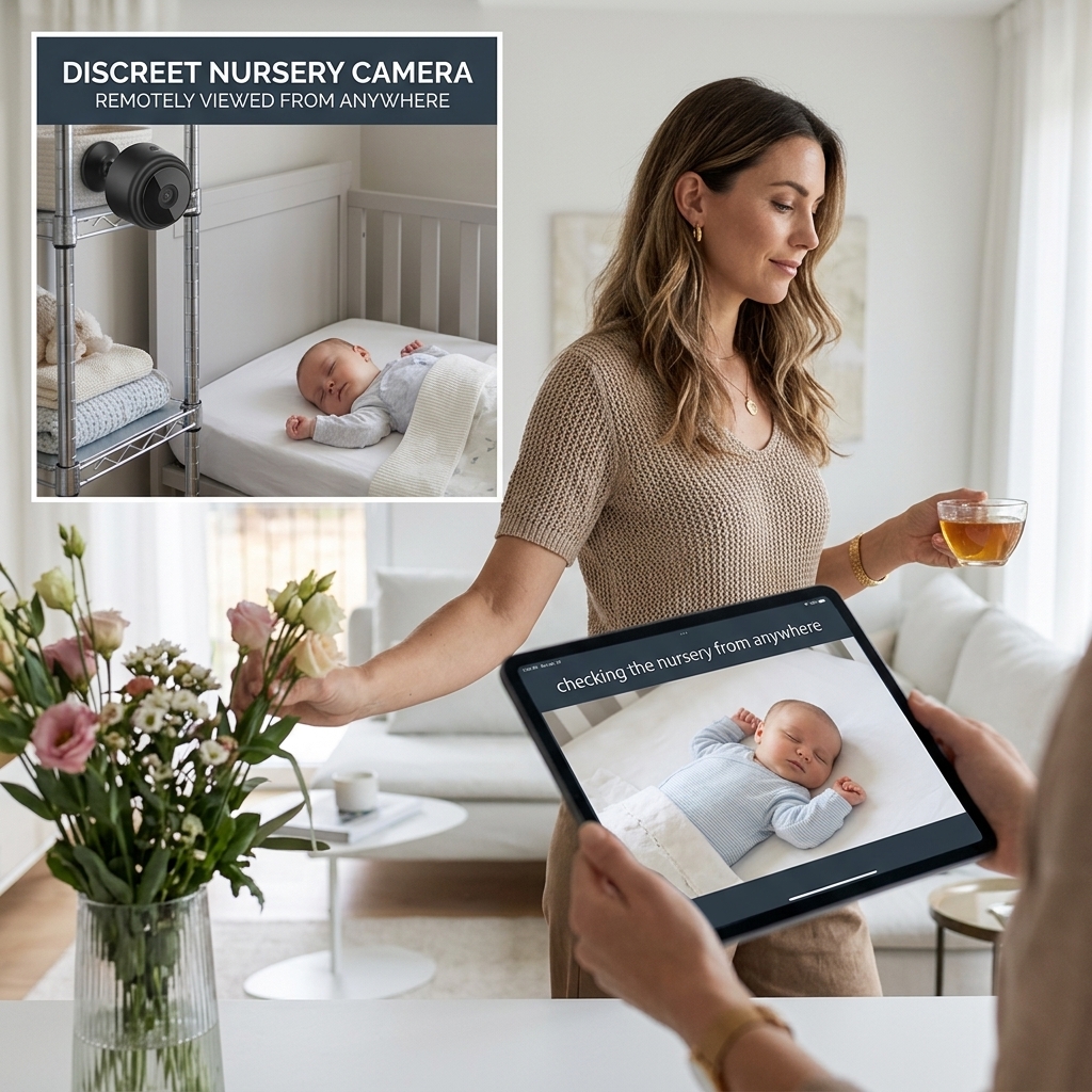 Checking The Nursery From Anywhere