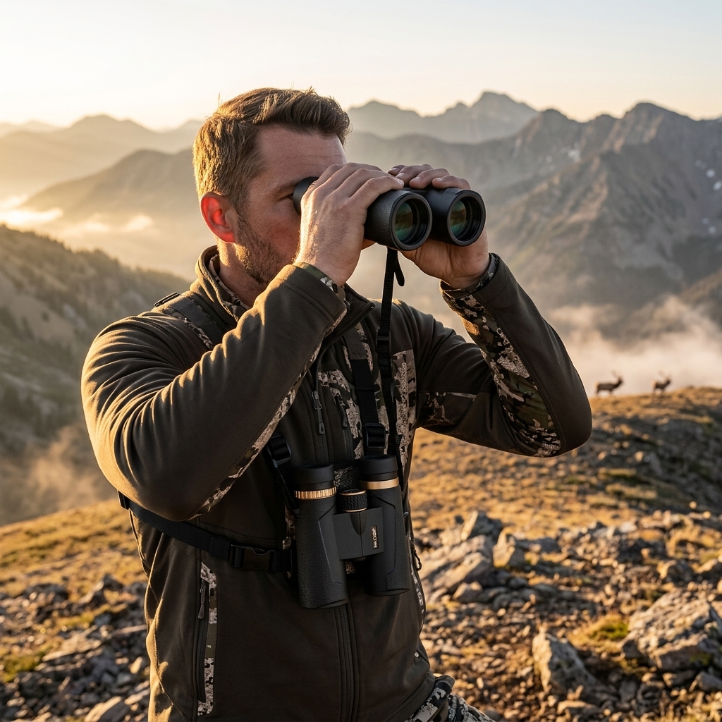 Scanning Distant Ridges At Dawn