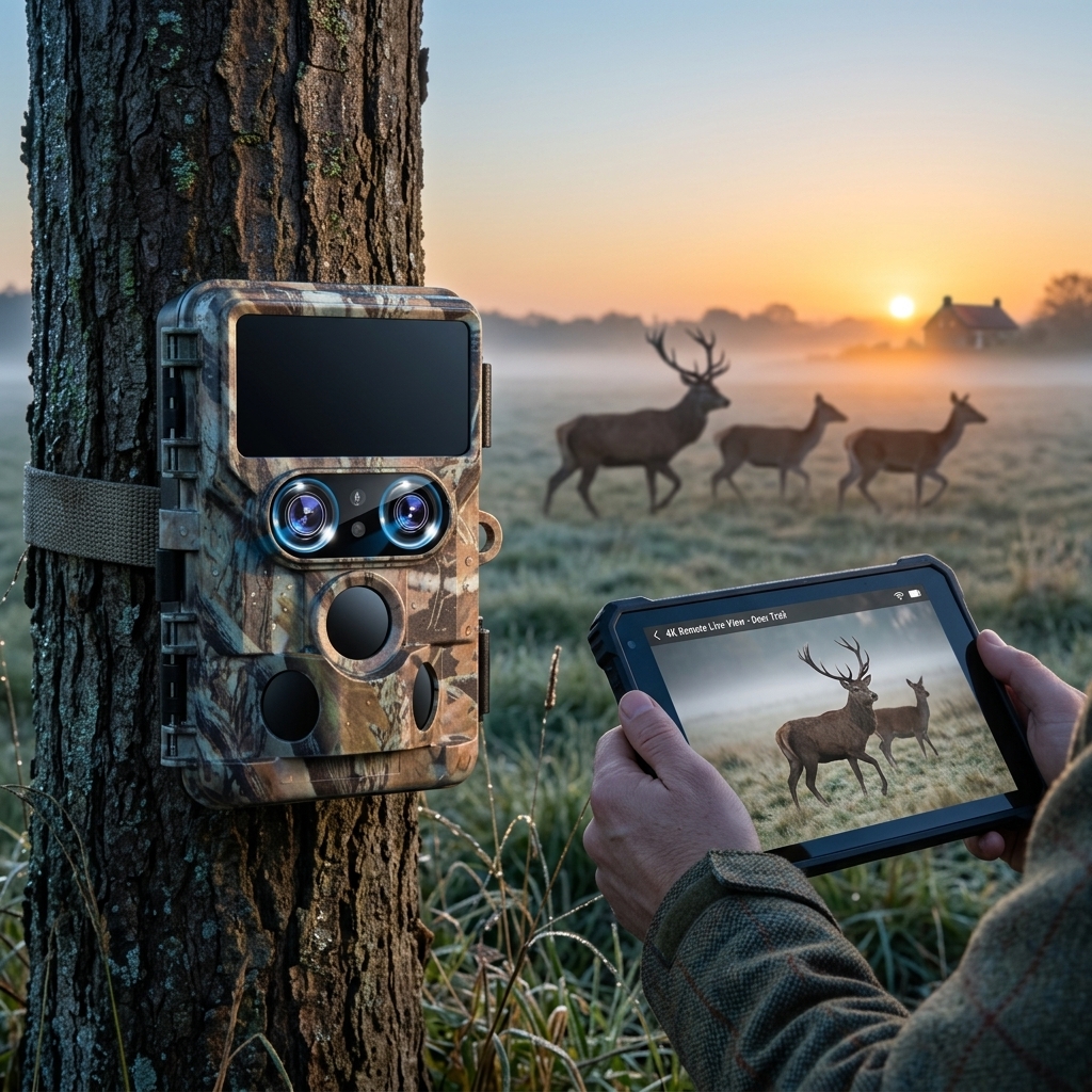 Checking Deer At First Light