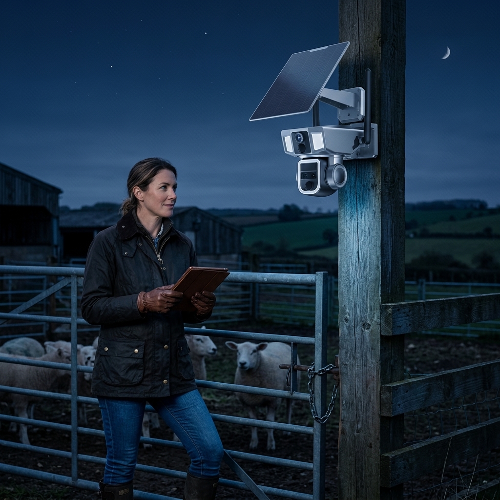 Checking Livestock Gates Overnight