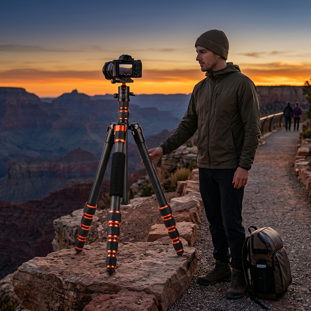 Canyon Sunset Frames At Dusk