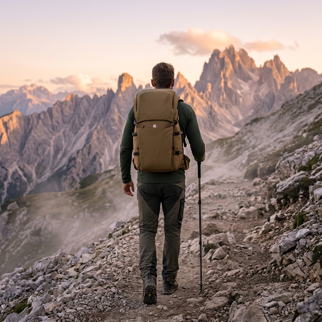 Mountain Trail At First Light