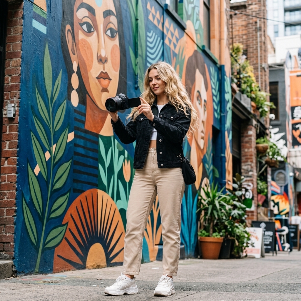 City Mural Self Portraits