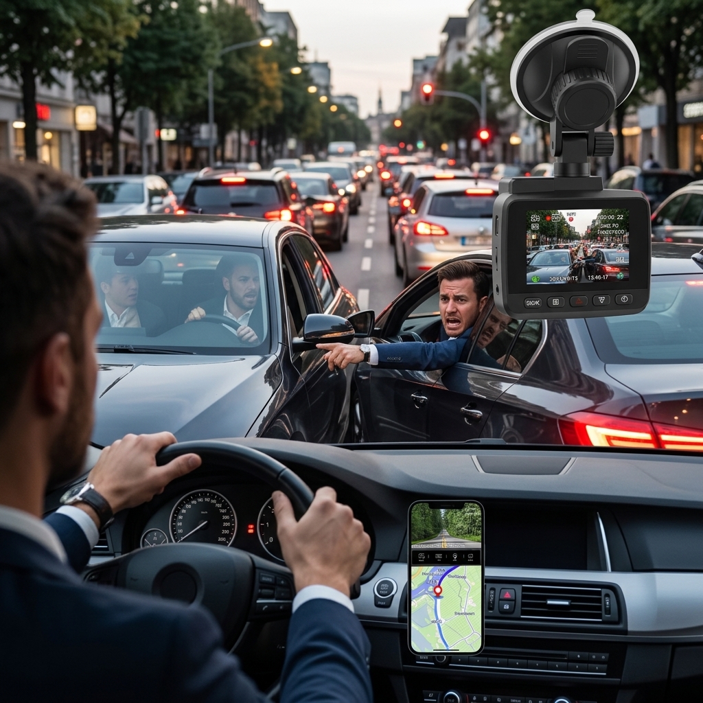Rush Hour Lane Change Dispute