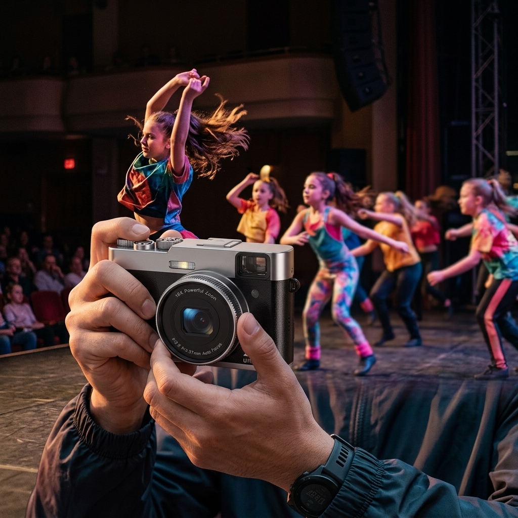 Indoor Dance Recital Action Shots