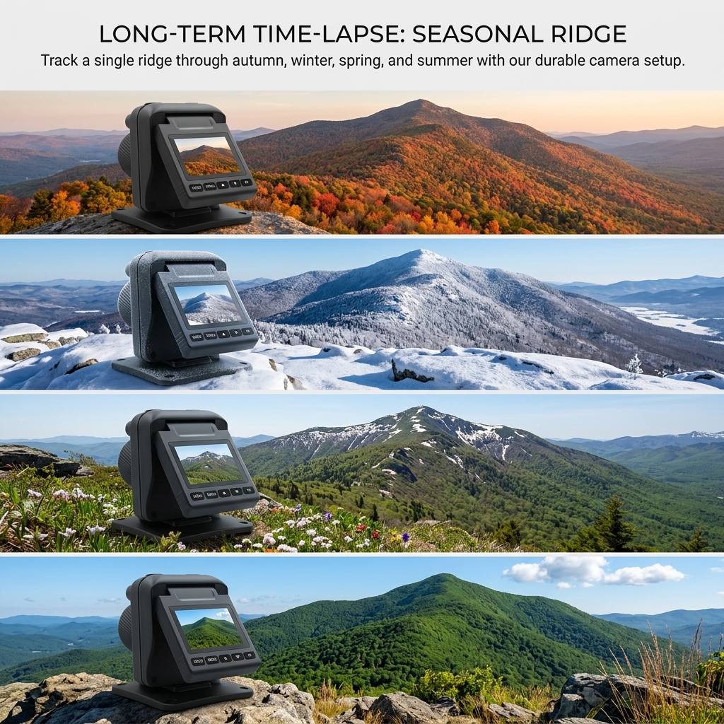 Seasonal Views From One Ridge