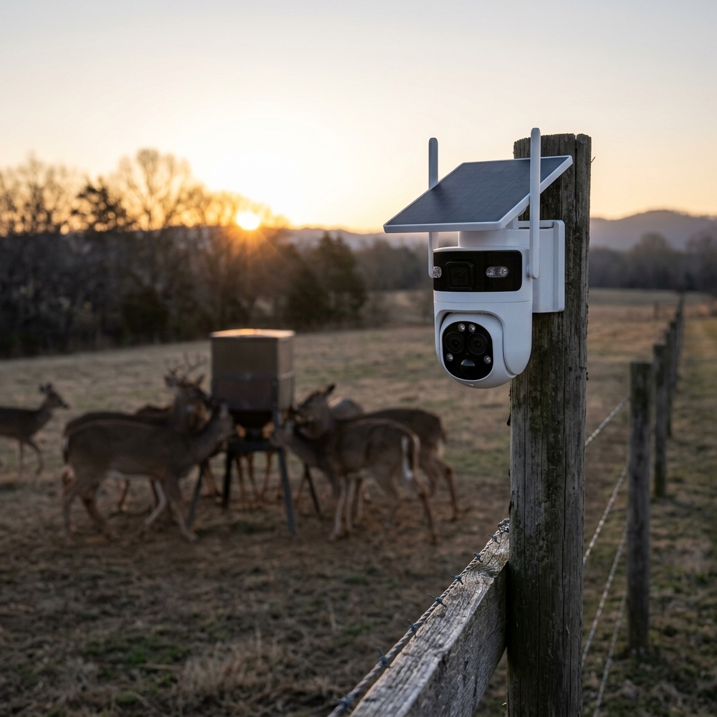Feeder Activity At Dawn