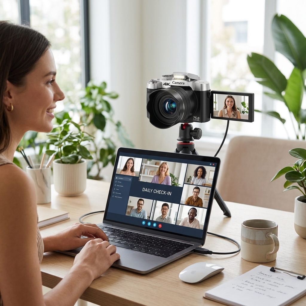 Remote Team Meetings At Home