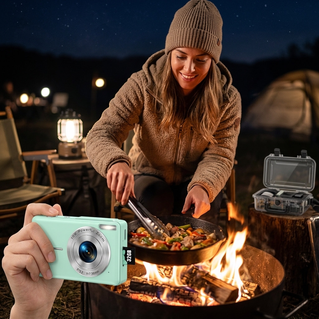 Campfire Cooking Reel Night