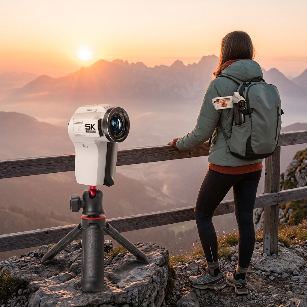 Sunrise At A Mountain Overlook