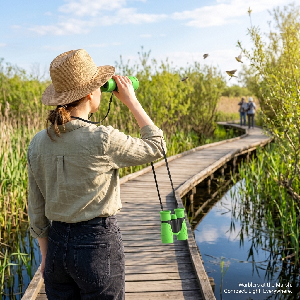 Spring Warblers At The Marsh
