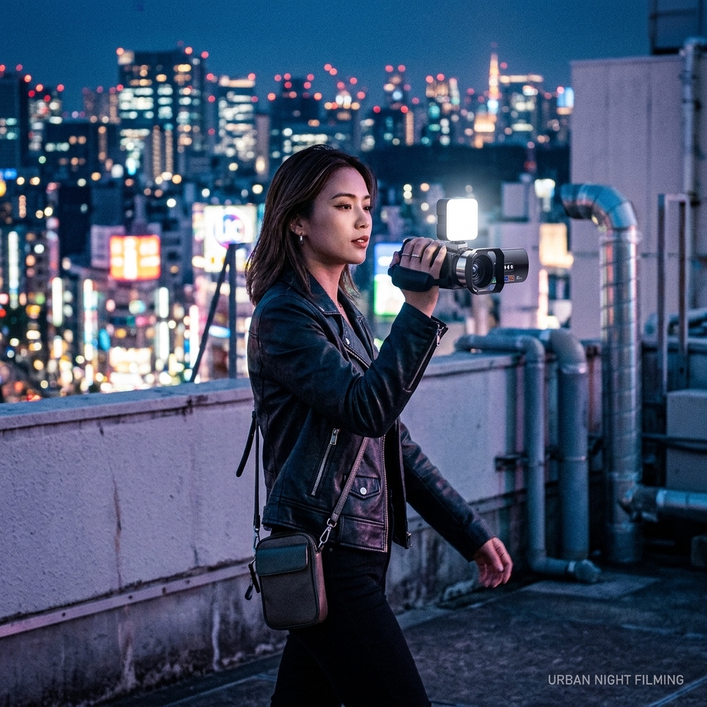 City Rooftops After Dark