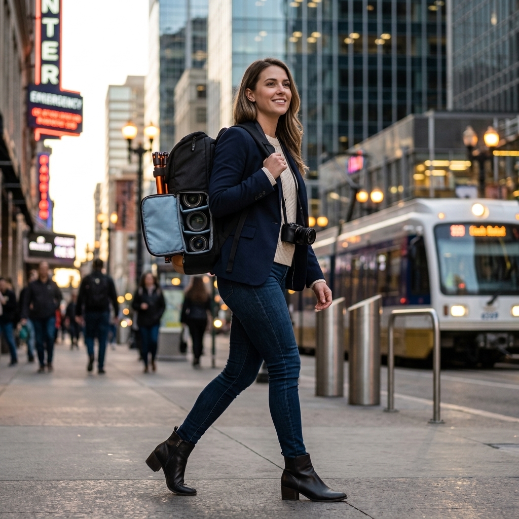 Commuting To Evening Portraits