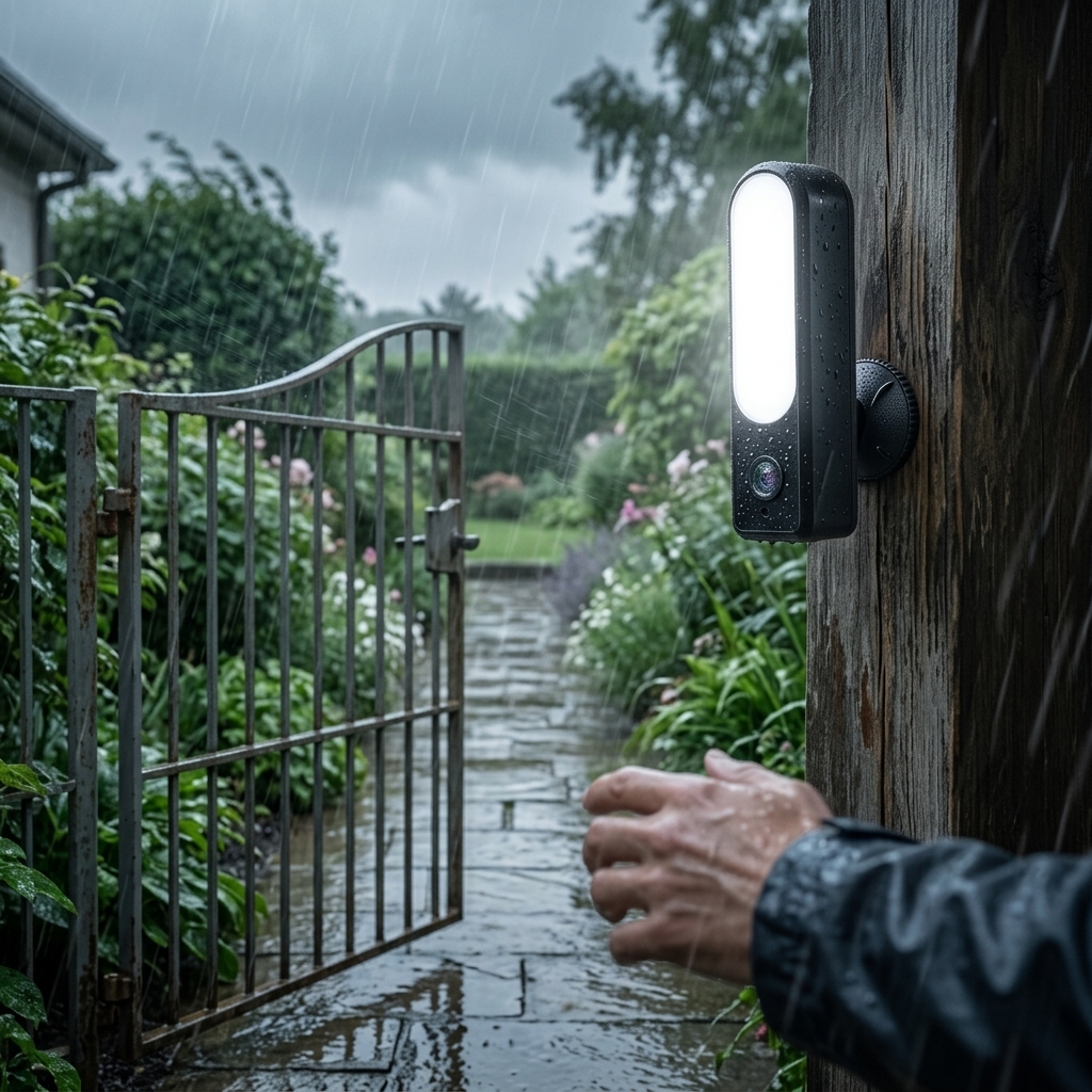 Stormy Garden Gate Checks