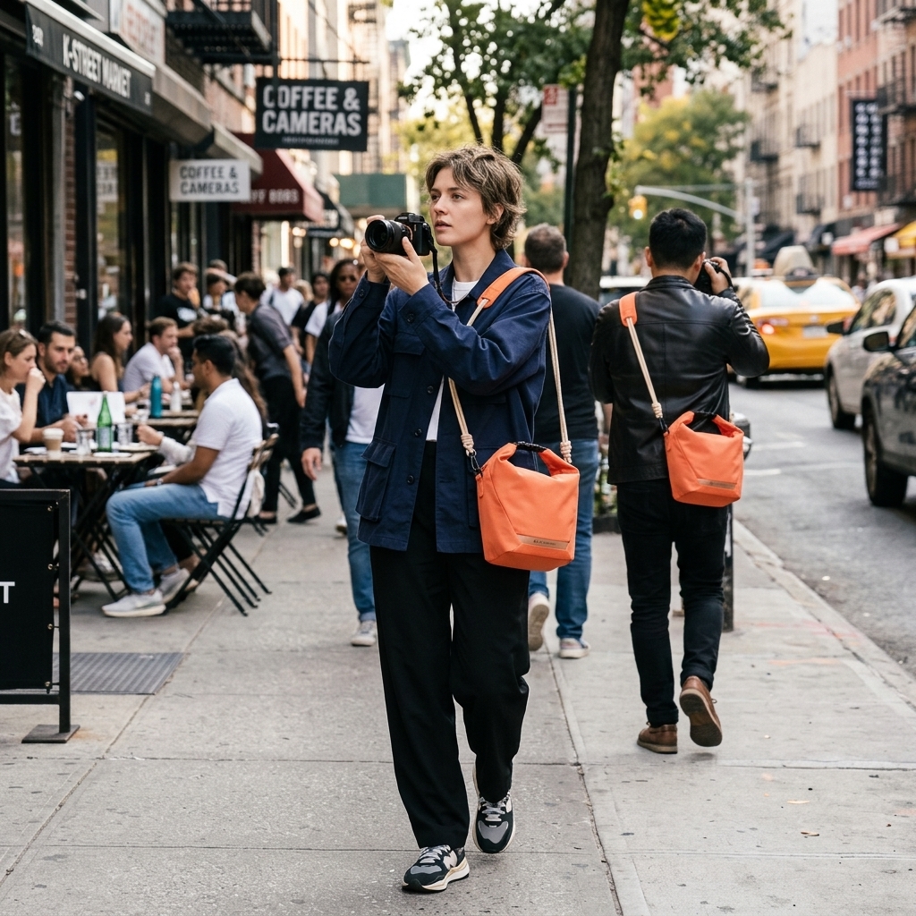 Catching Moments On Busy Streets
