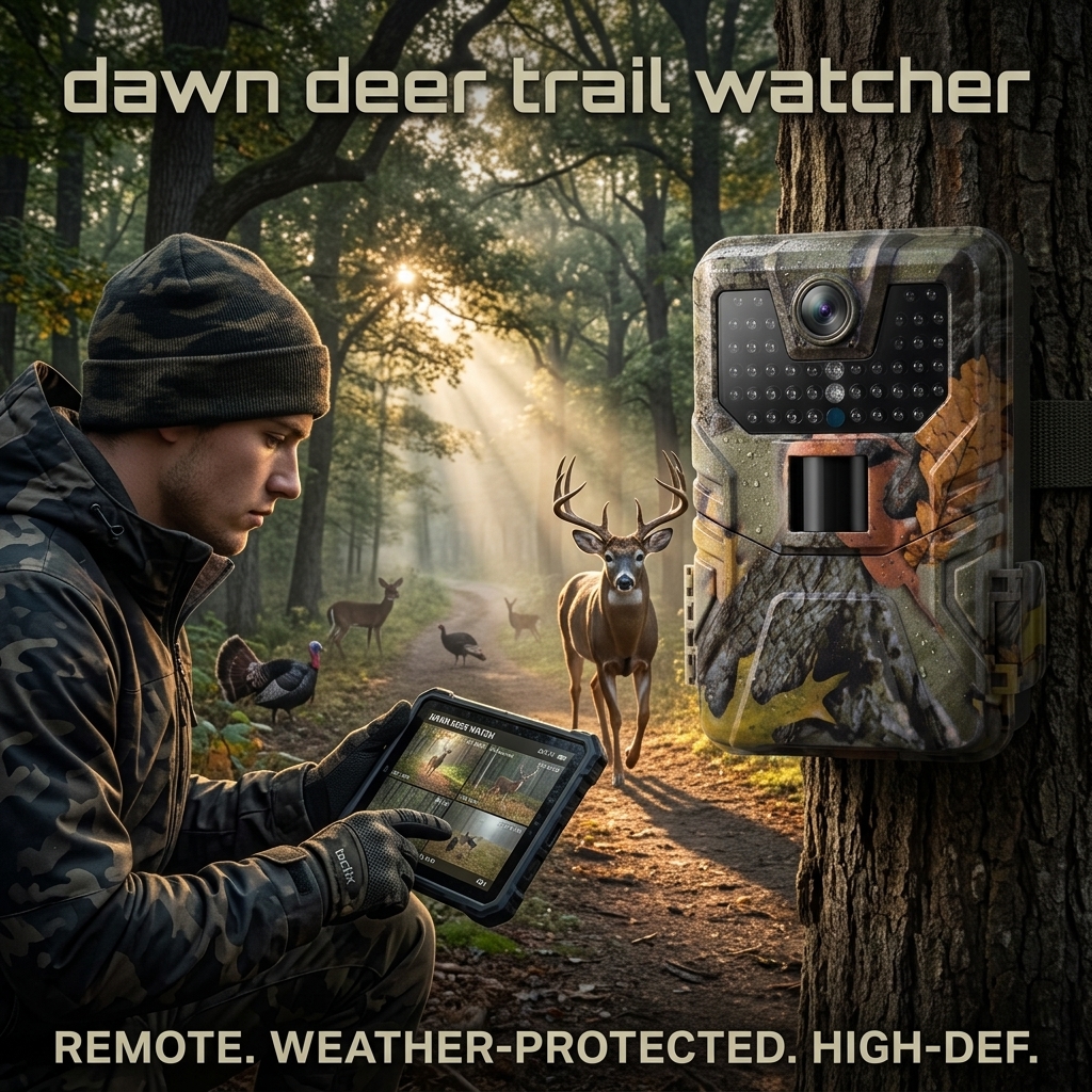 Dawn Deer Trail Watcher