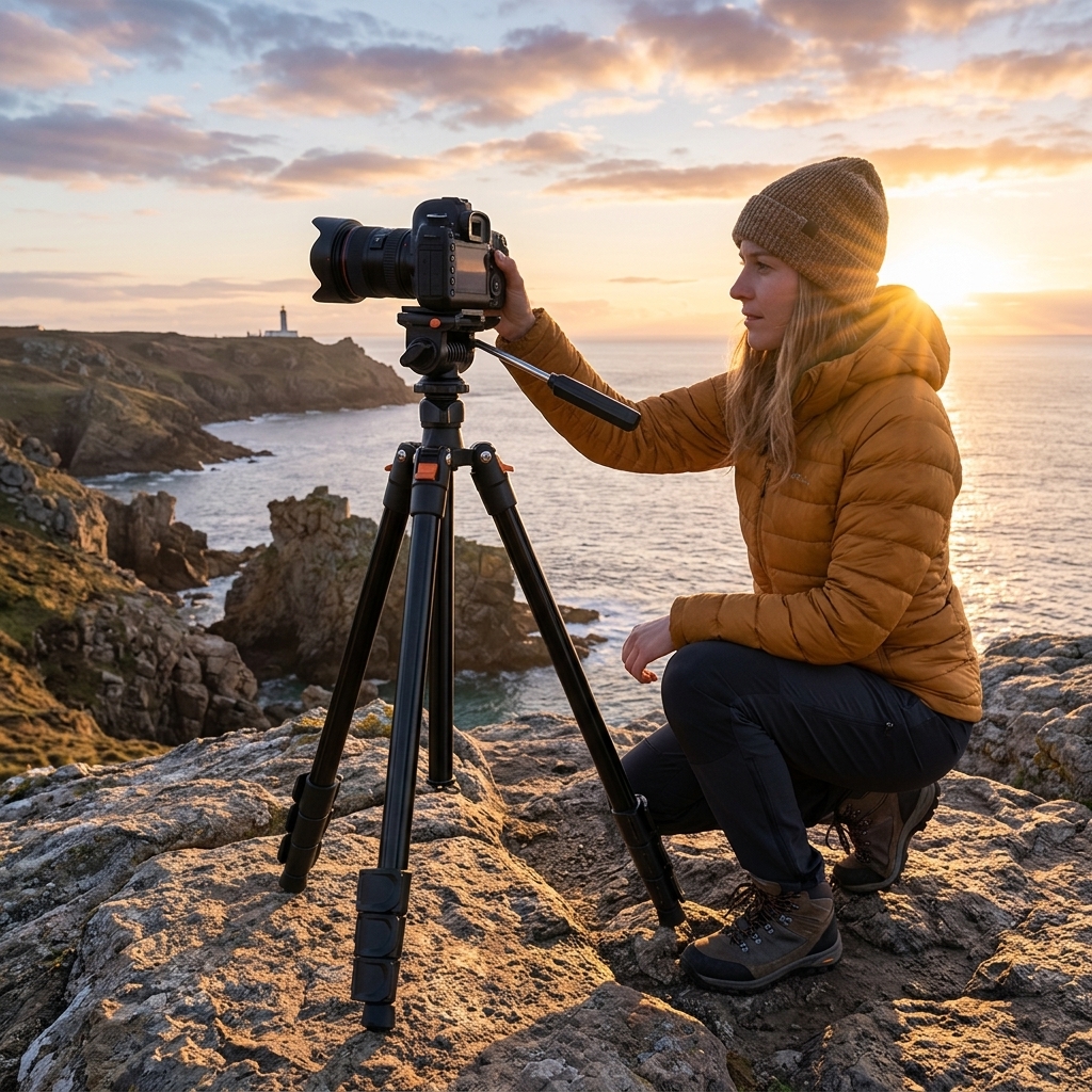 Sunrise Shots On Rocky Cliffs