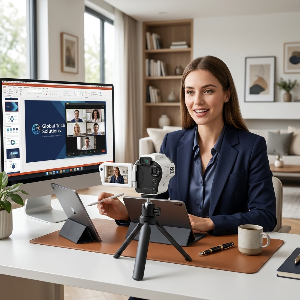 Client Calls From Home Office