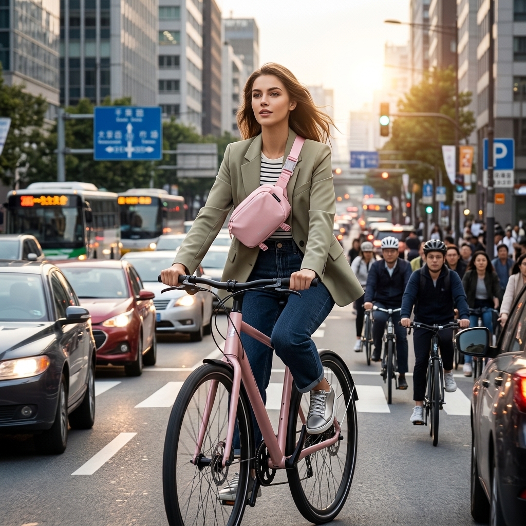 Cycling To Work With Gear