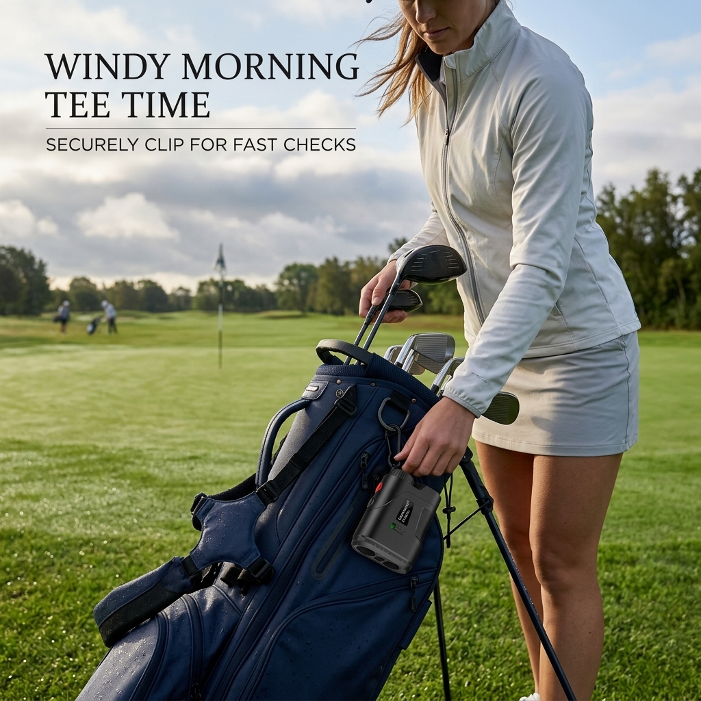 Windy Morning Tee Time