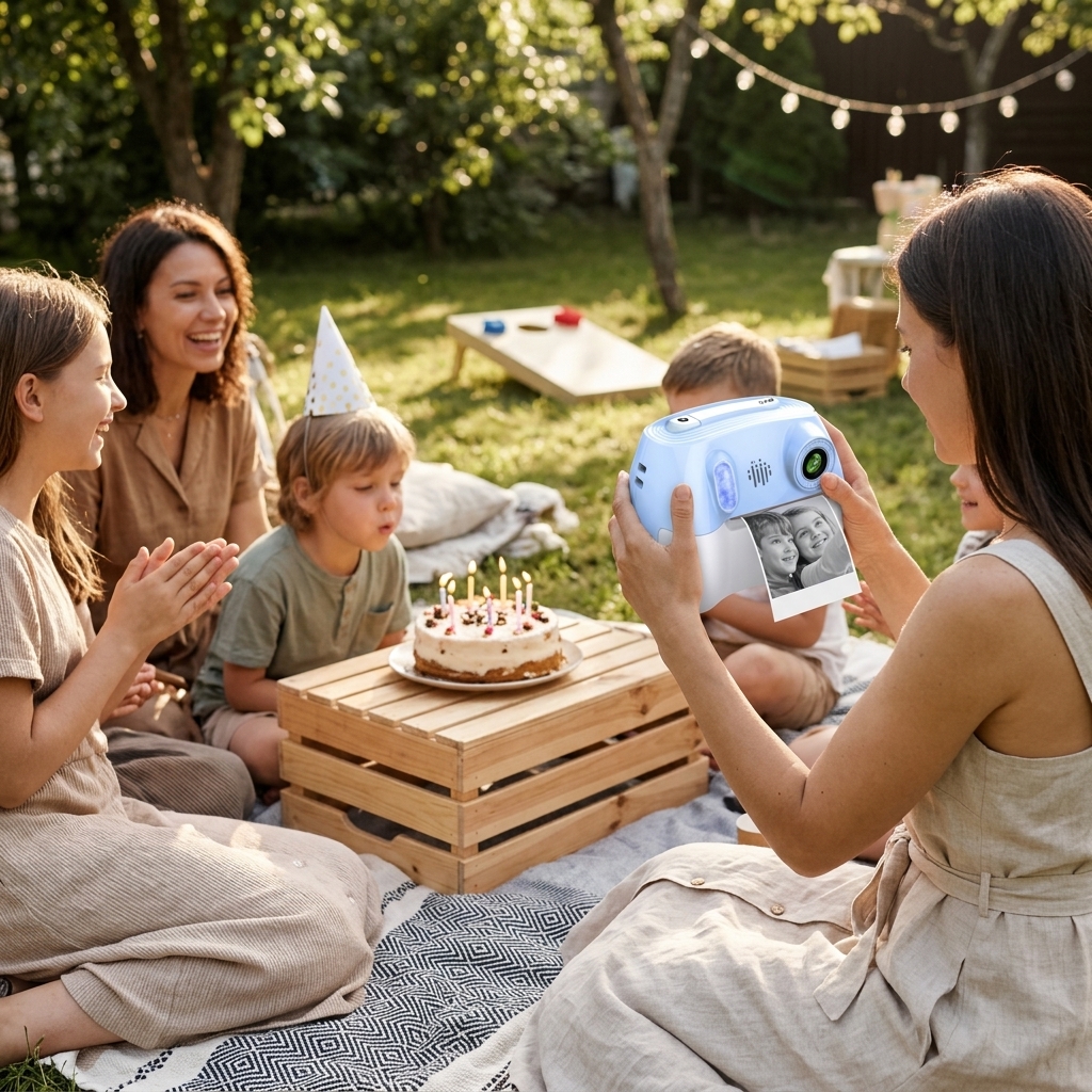 Backyard Birthday Picnic Moments