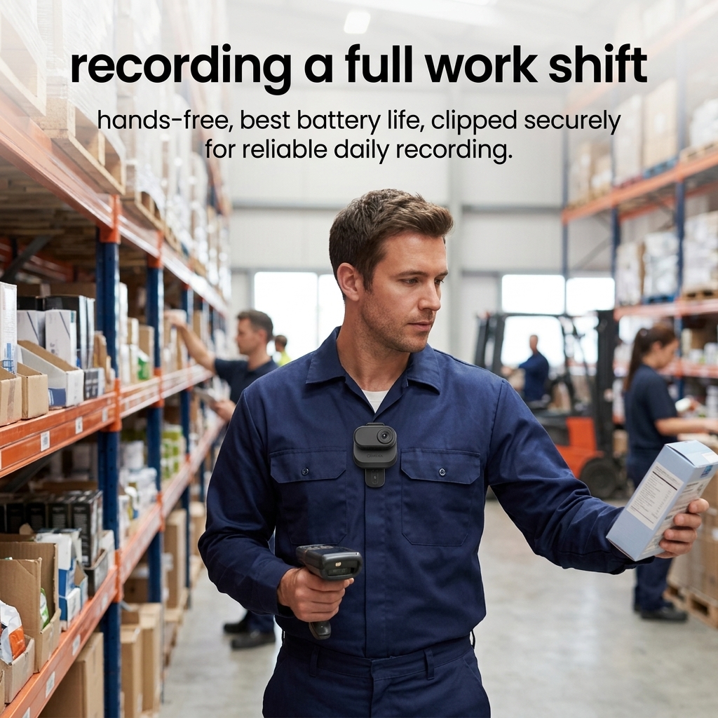 Recording A Full Work Shift