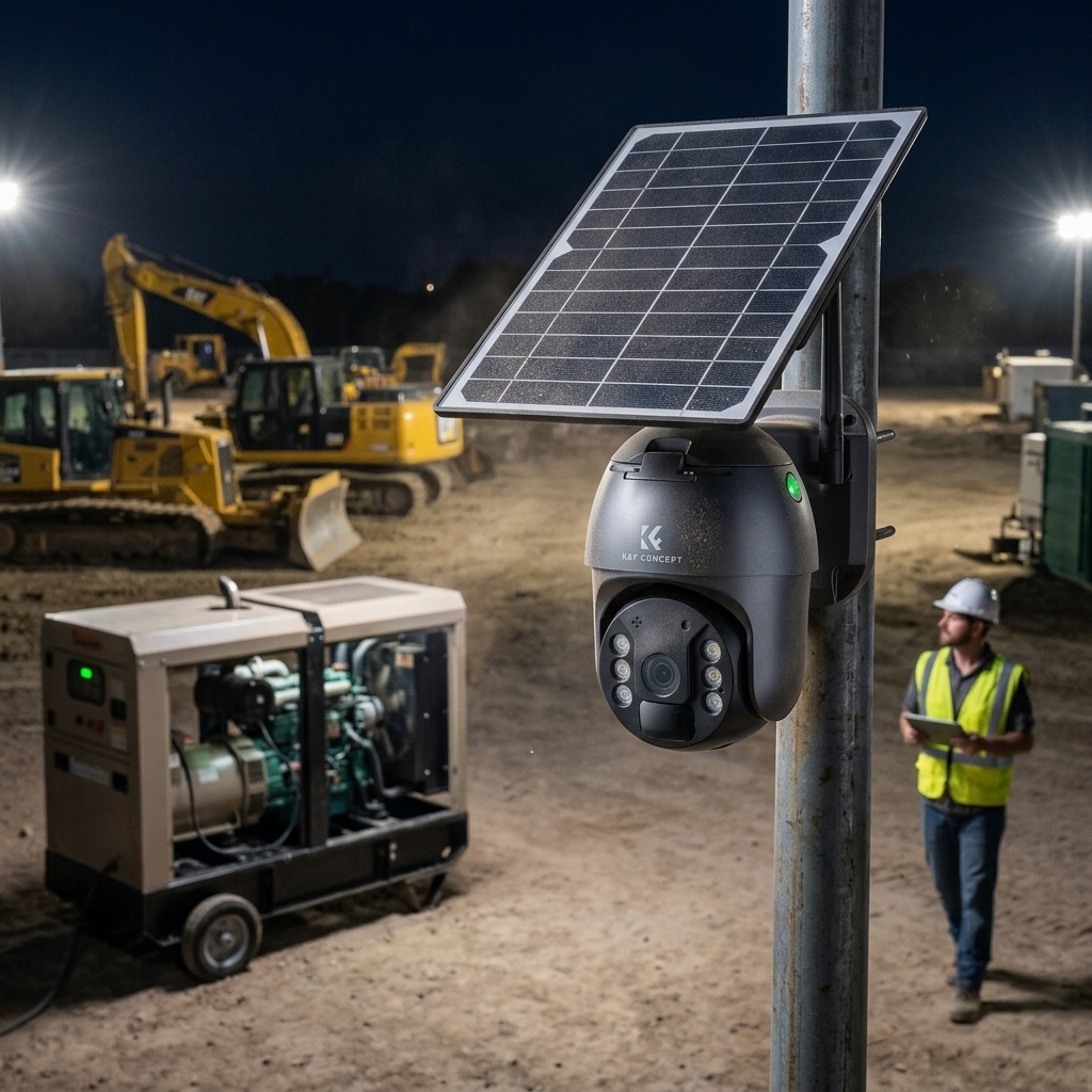 Overnight Equipment At Build Site