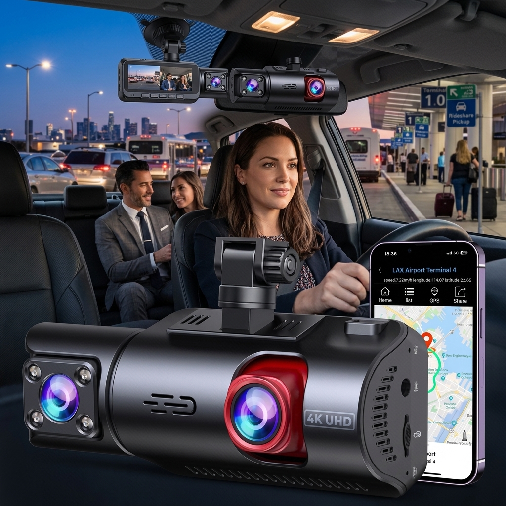 Busy Airport Rideshare Shift