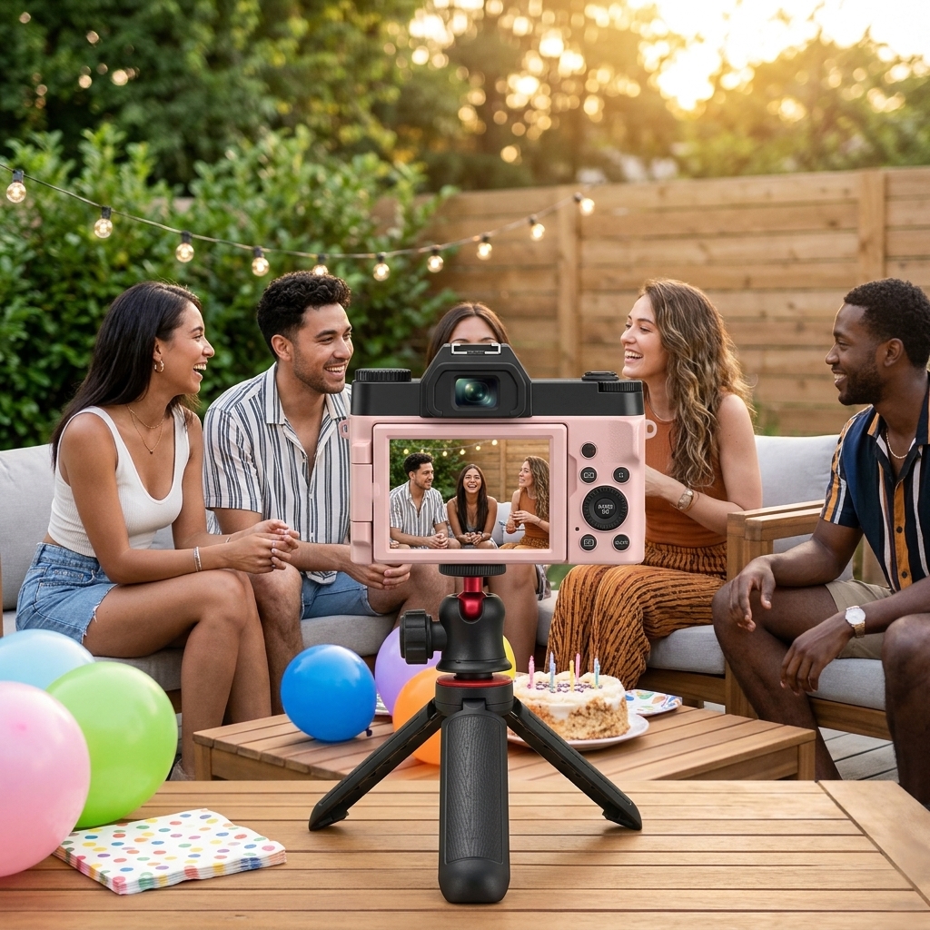 Birthday Calls In The Backyard