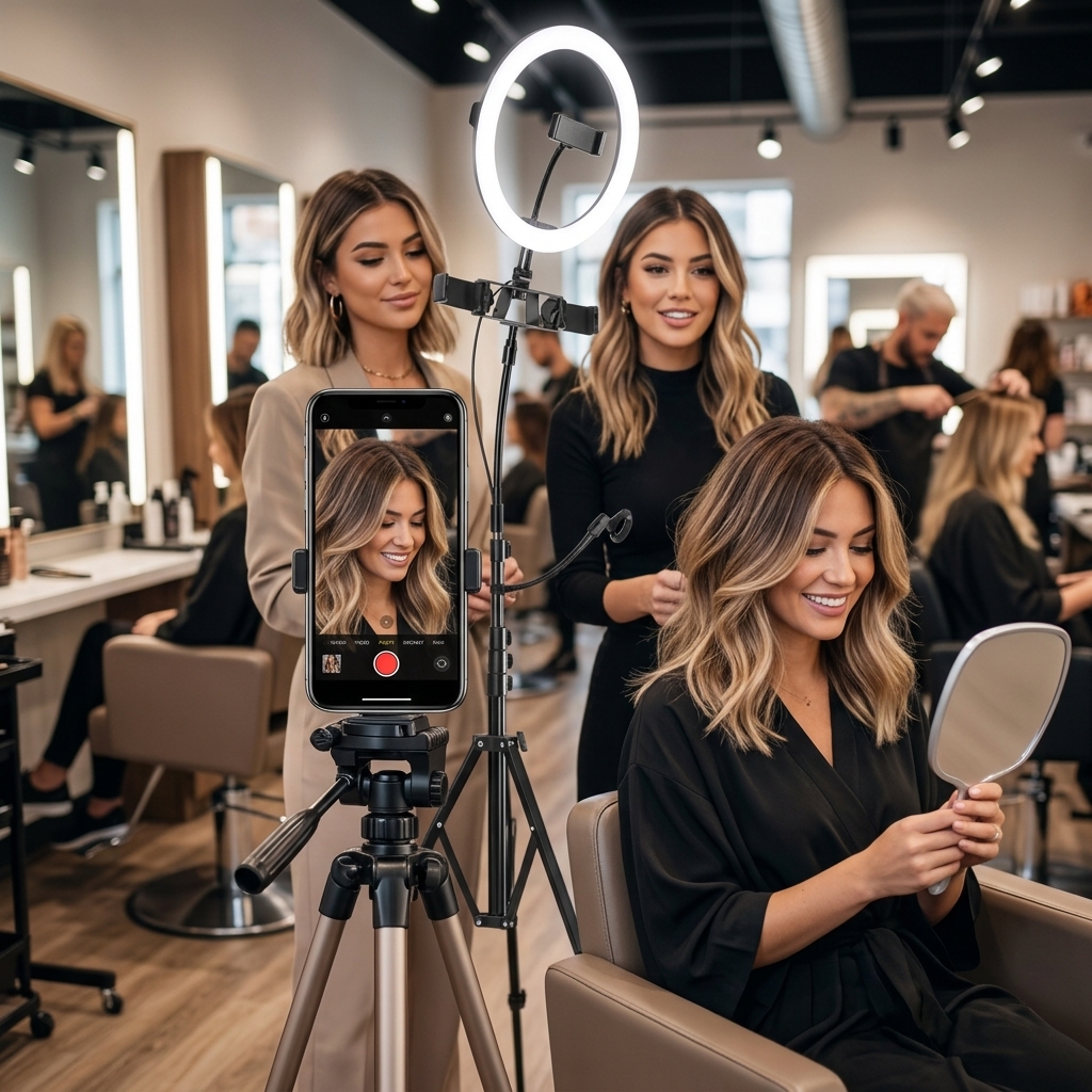Salon Hair Reveal Clips