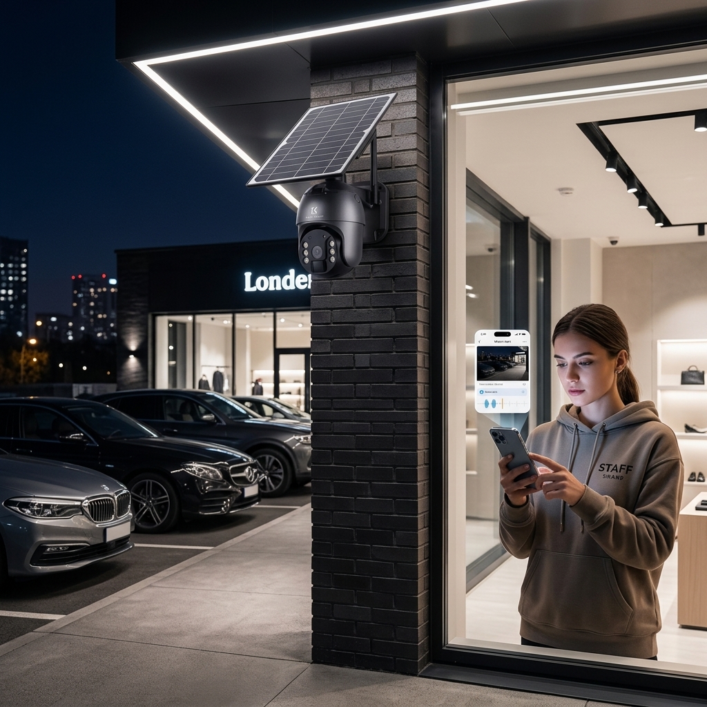 Monitoring Cars After Store Hours