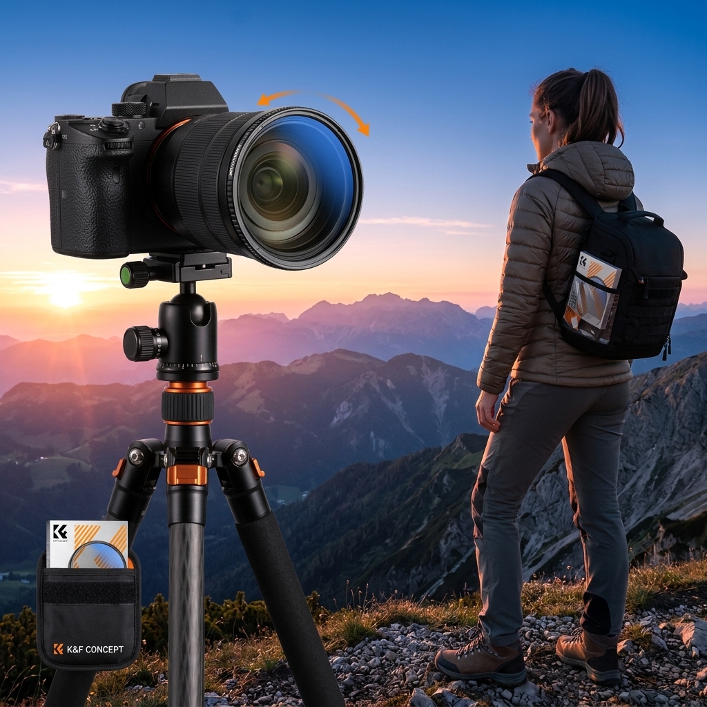 Mountain Overlook At Sunrise