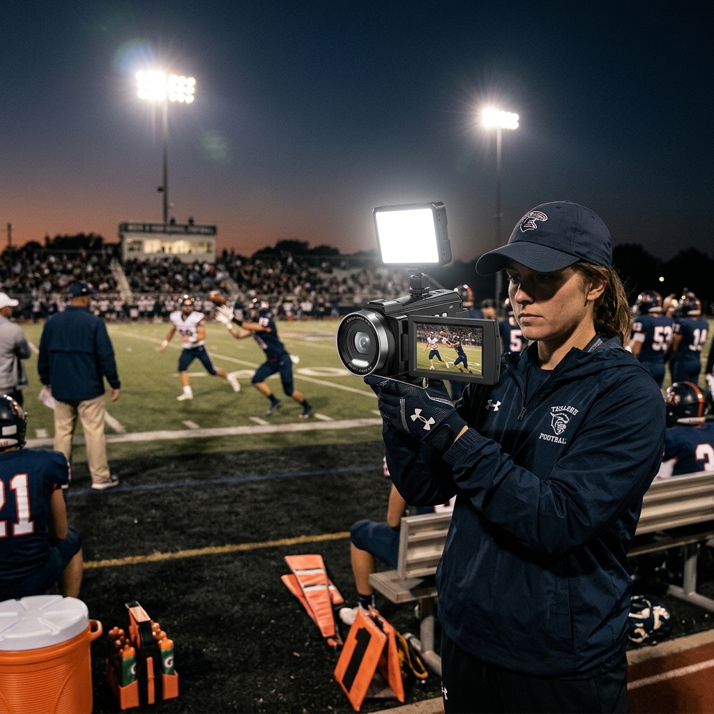 Friday Lights After Sunset