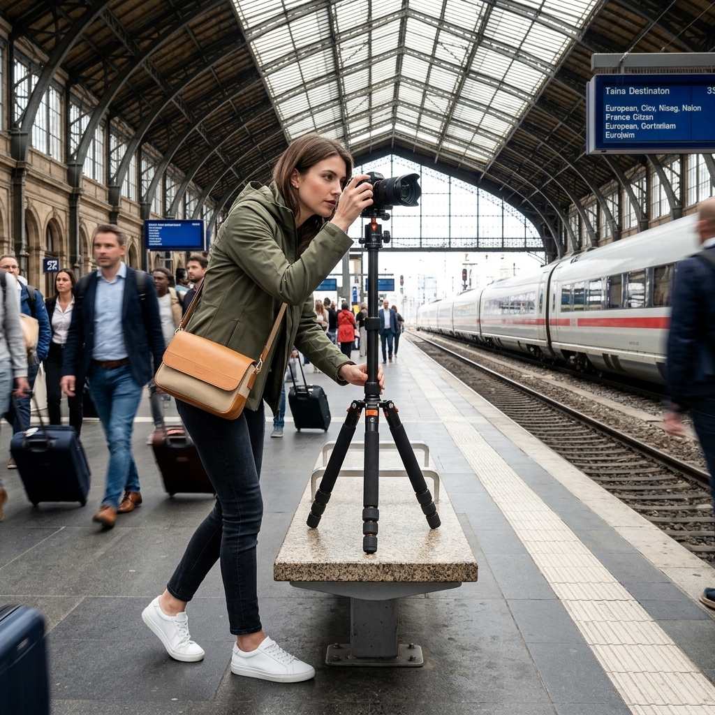 City Stops Between Trains