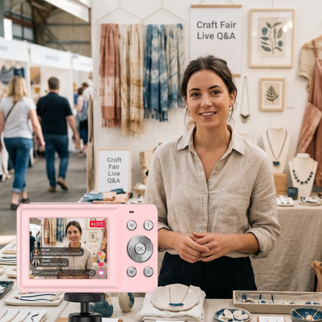 Craft Fair Live Chat},{