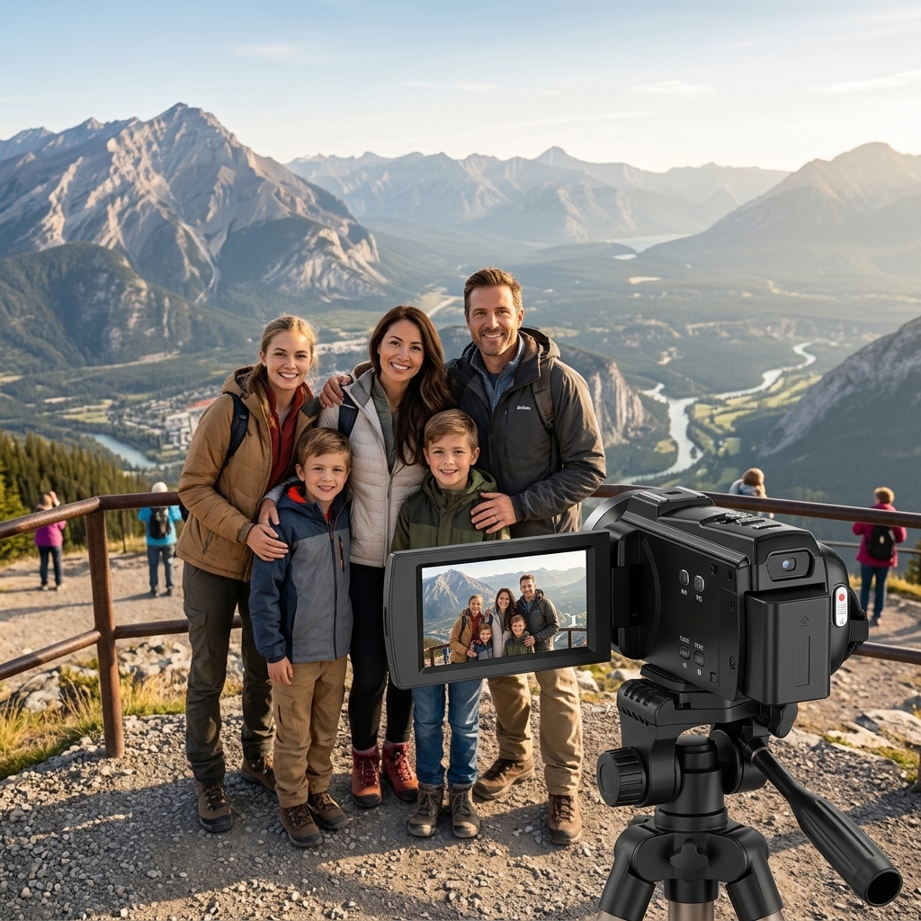 Mountain Overlook Family Portrait