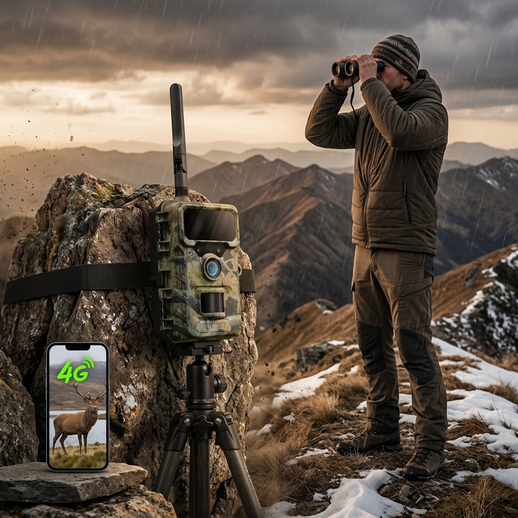 Scanning Remote Ridge Wildlife