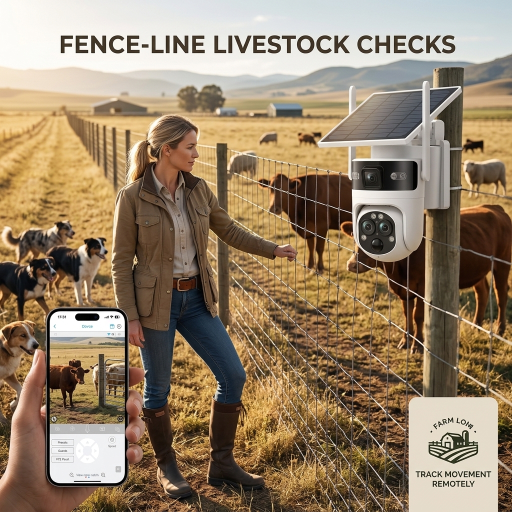 Fence-Line Livestock Checks