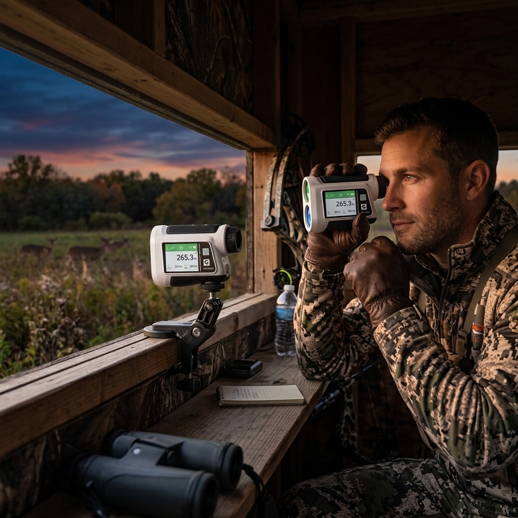 Deer Blind Before Dusk