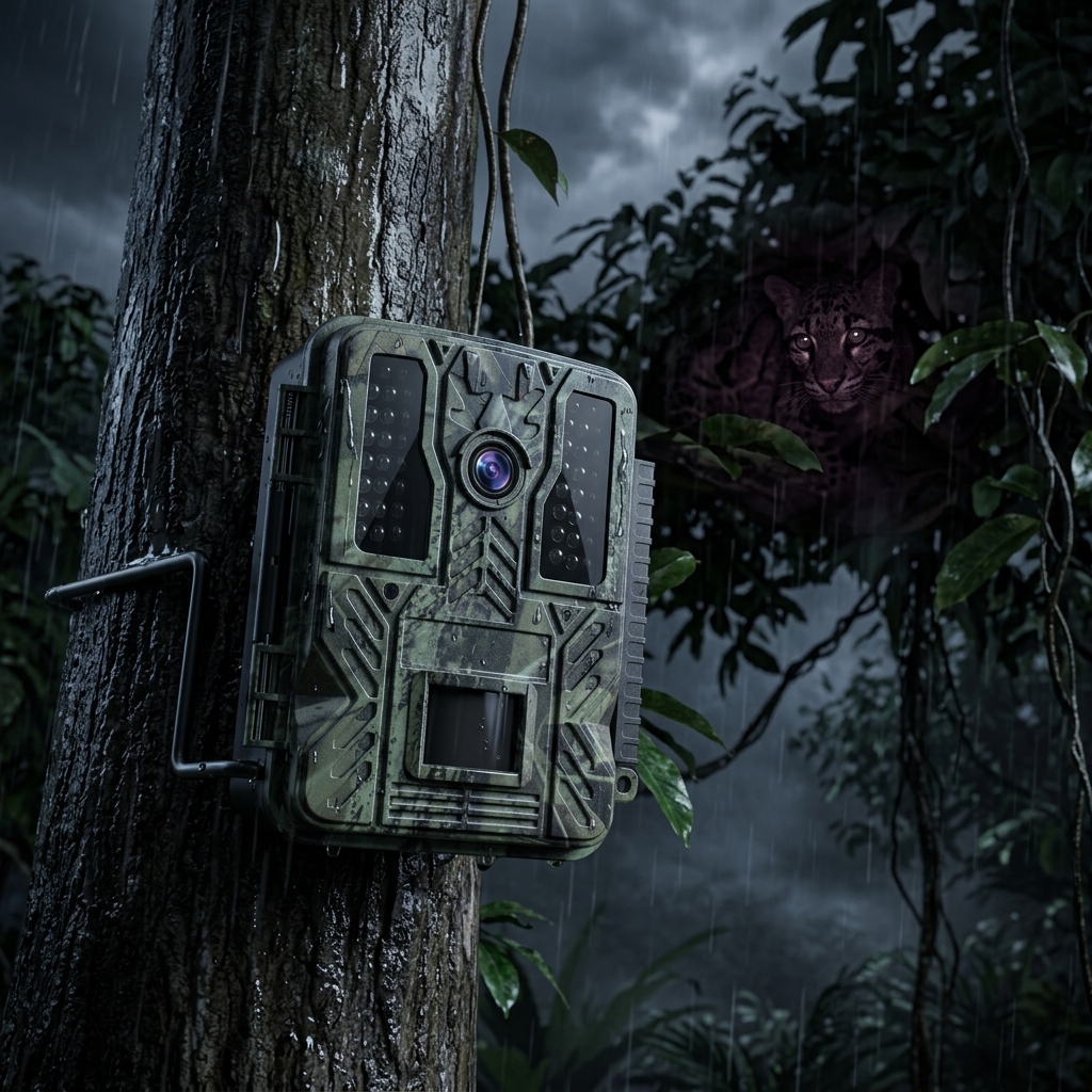 Night Animal Watching In Rainforest