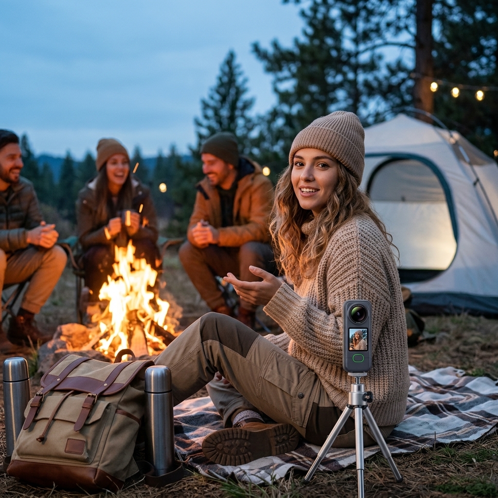 Campfire Stories At The Campsite