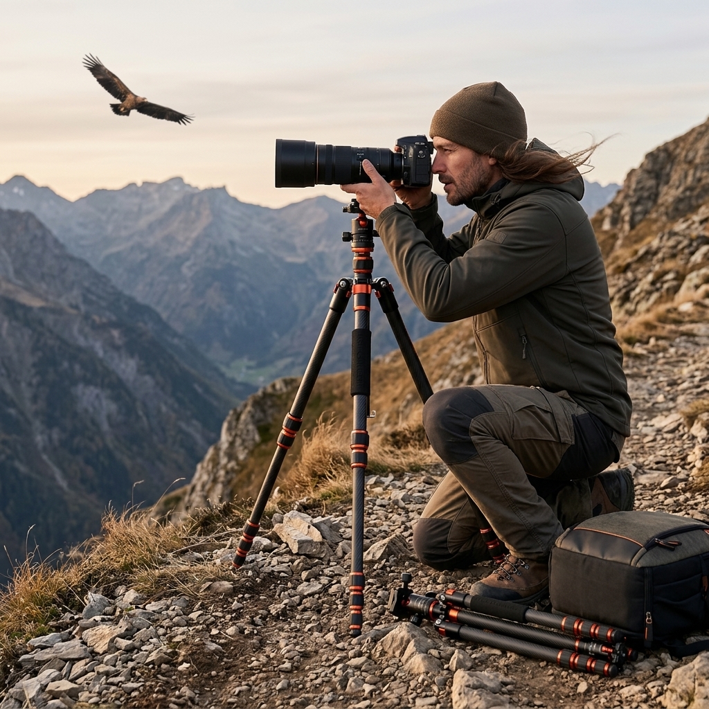 Watching Eagles On The Ridge