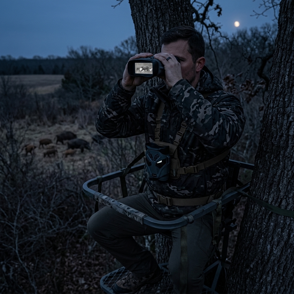Tracking Hogs After Dusk