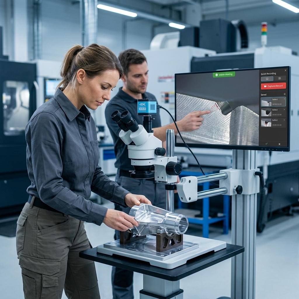 Checking Machined Parts Midshift