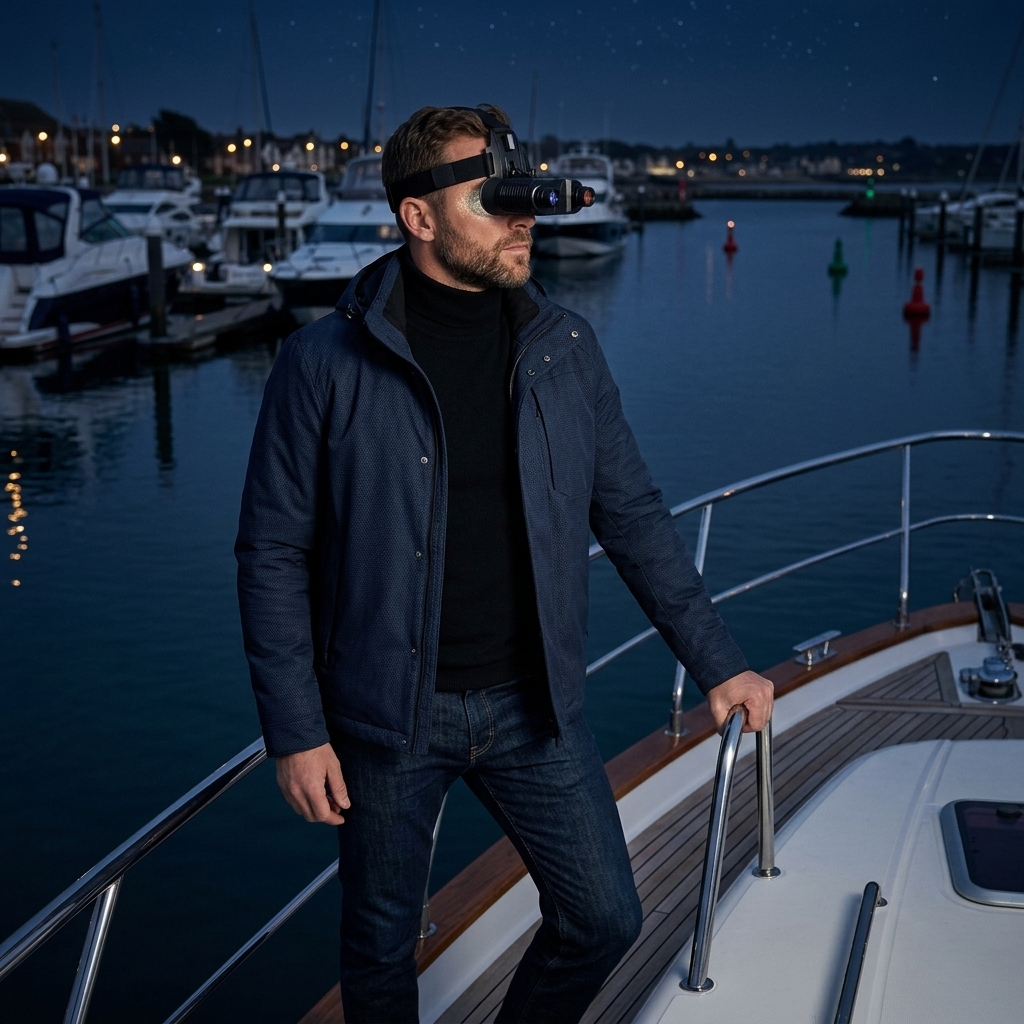 Night Watch On The Marina