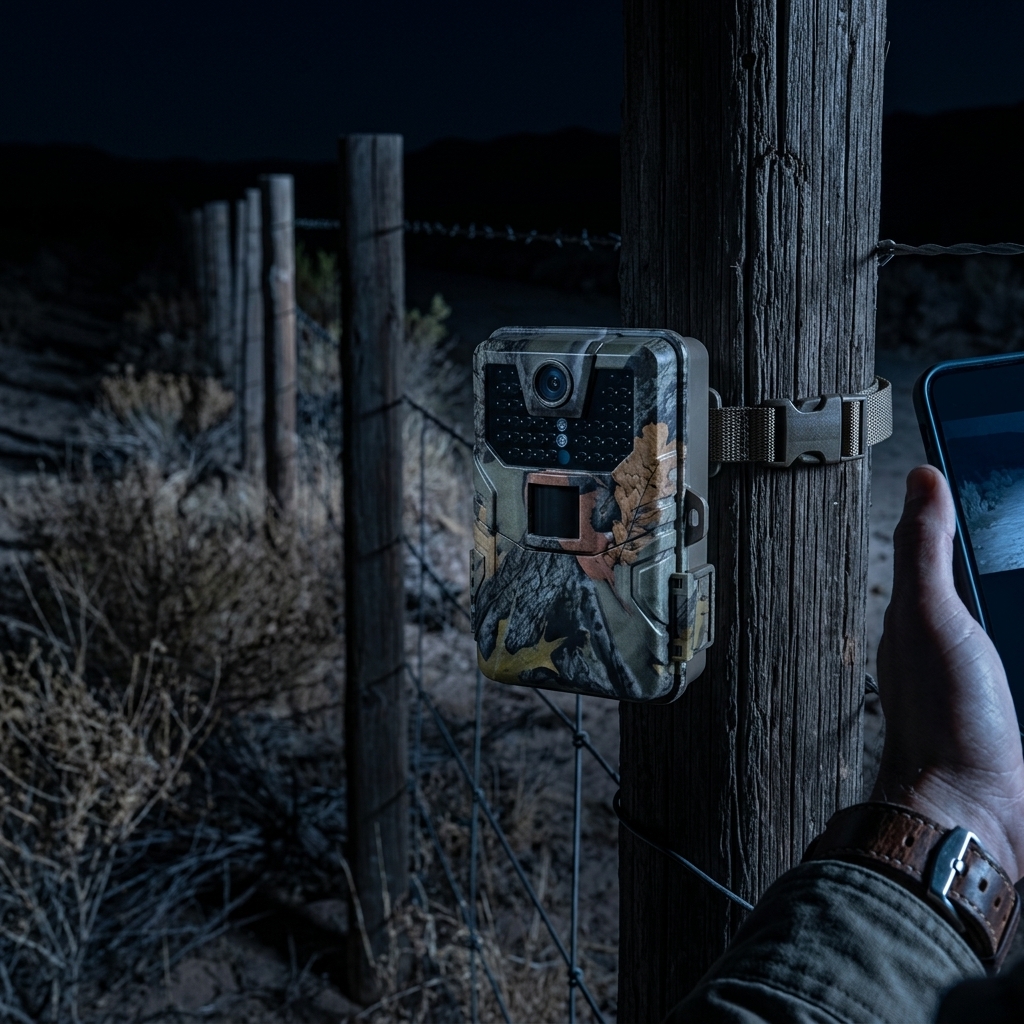 Fence Line After Dark Watch