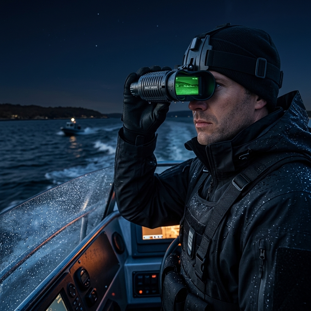 Watching Shorelines From A Boat