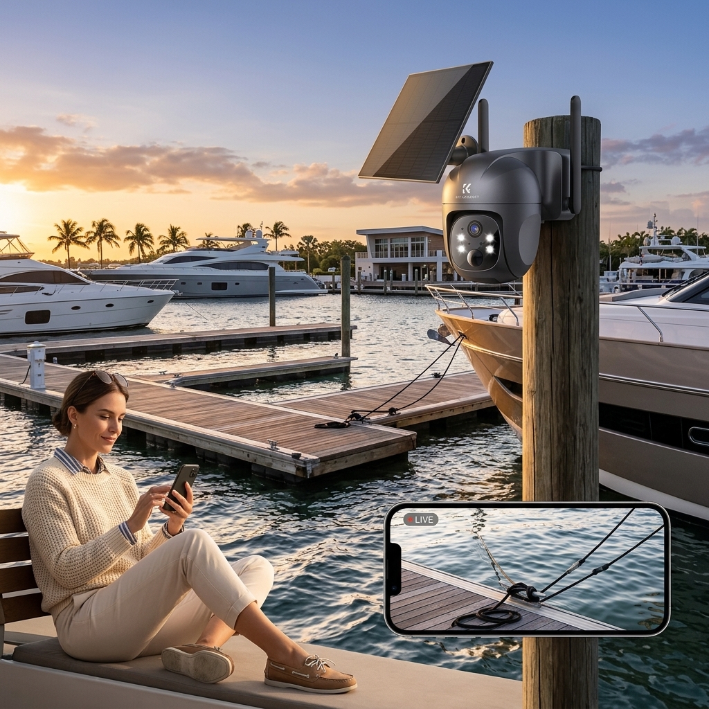 Monitoring Docked Boat Remotely
