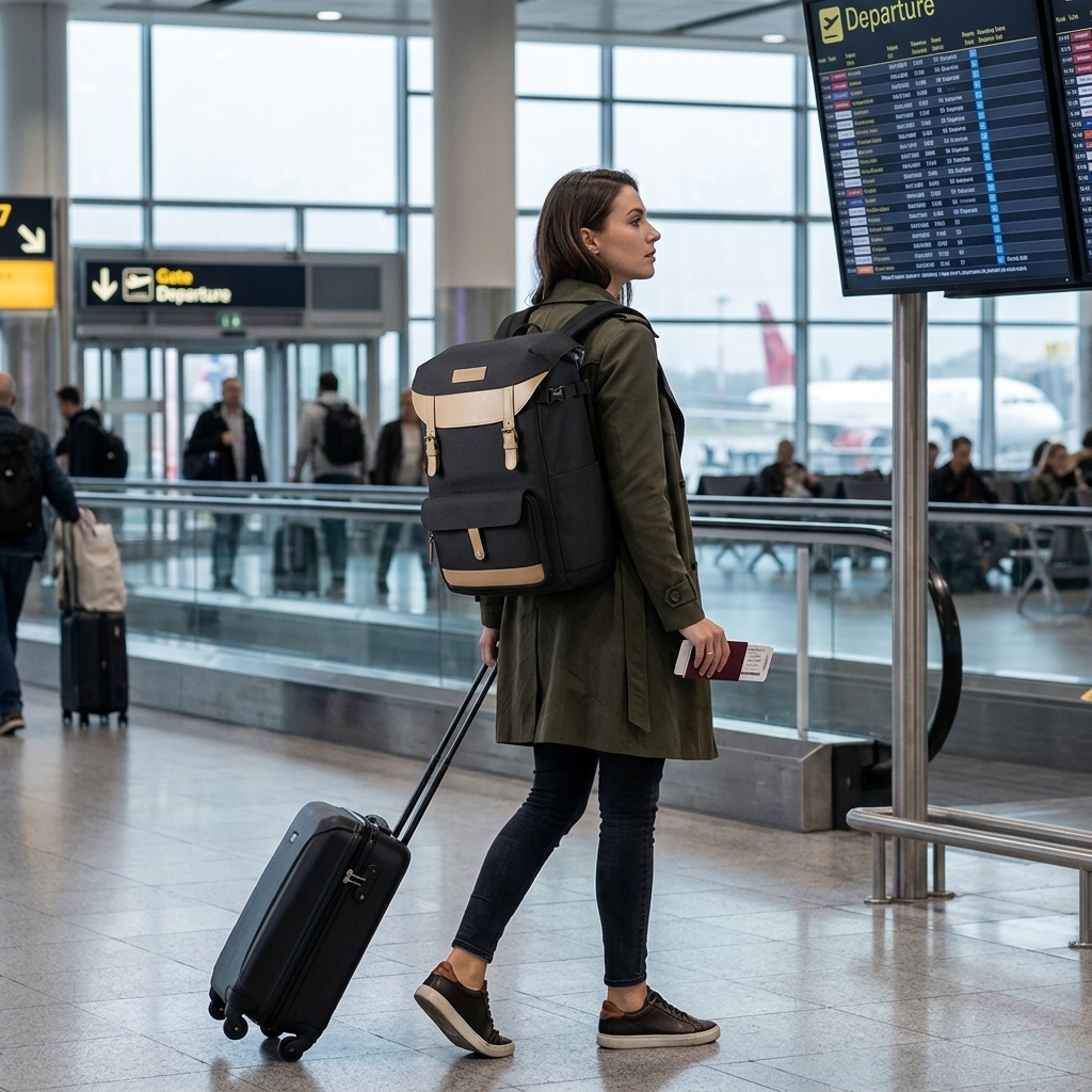 Airport Connections With Camera Gear